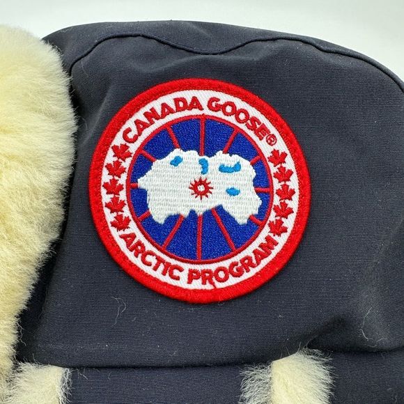 Canada Goose Ladies  Shearling Co-Pilot Winter Aviator Hat 5188L New W Tags - Picture 2 of 14